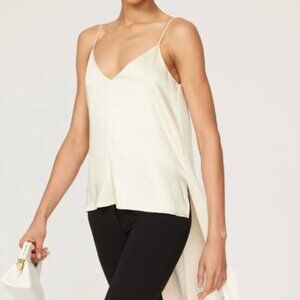 Obando Cream High Low Tank Top Sz. 2